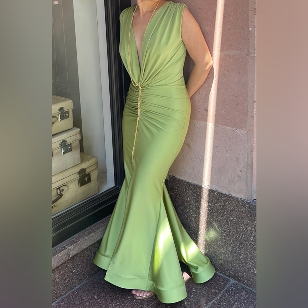 Stunning evening gown by Eva Mejl
